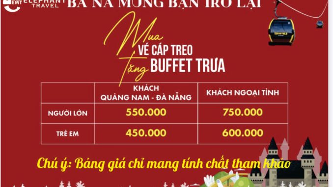 vé cáp treo bà nà hill vé cáp treo bà nà hill